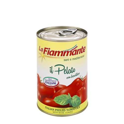 Fiammante pelati basilico 400g