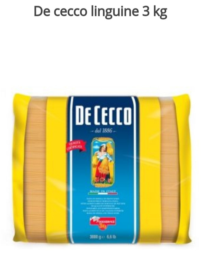 Linguine pasta cecco 3kg