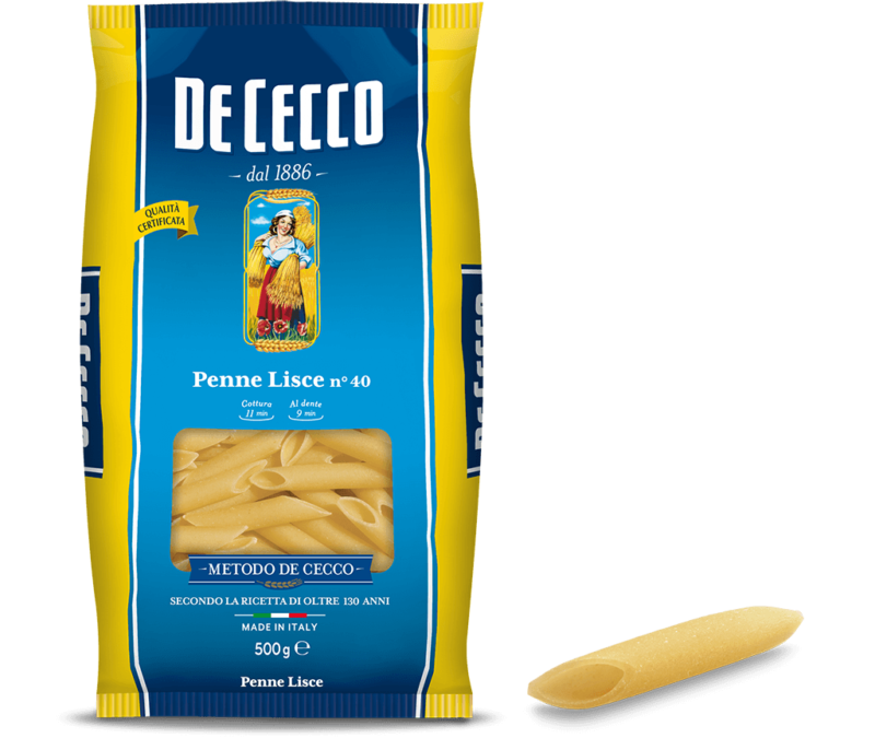 De Cecco nr 40 Penne lisce 500gr