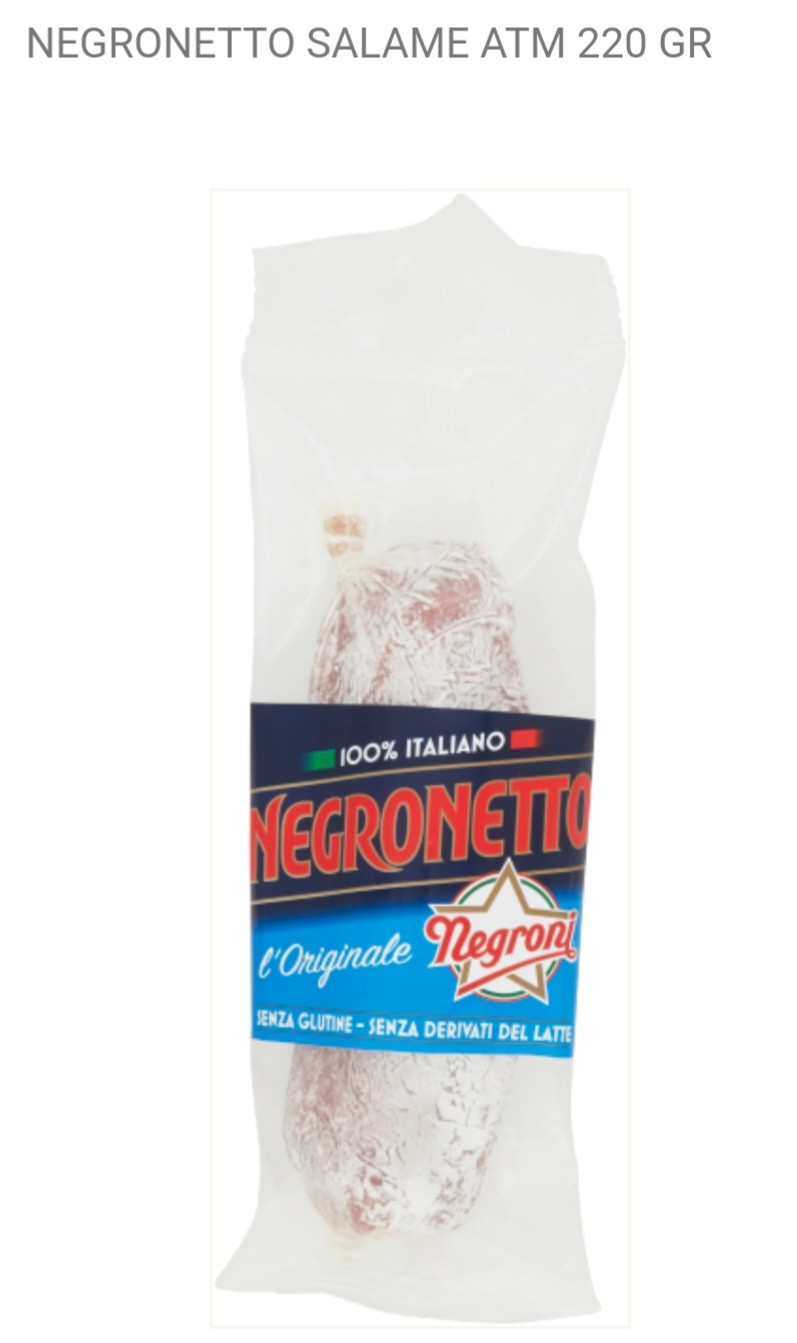 Negronetto salame 220gr